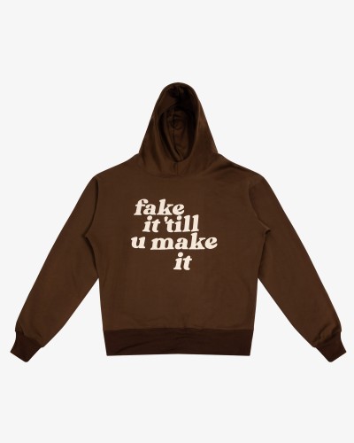 FNMDNTLS BROWN HOODIE
