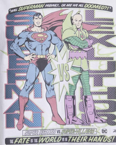 DC X REEBOK SUPERMAN VS LEX LUTHOR TEE