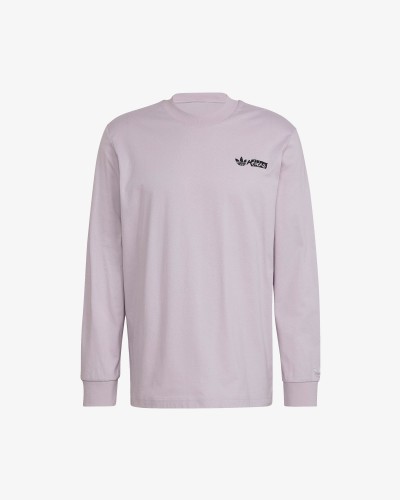 LS GRAPHIC TEE MAUVE