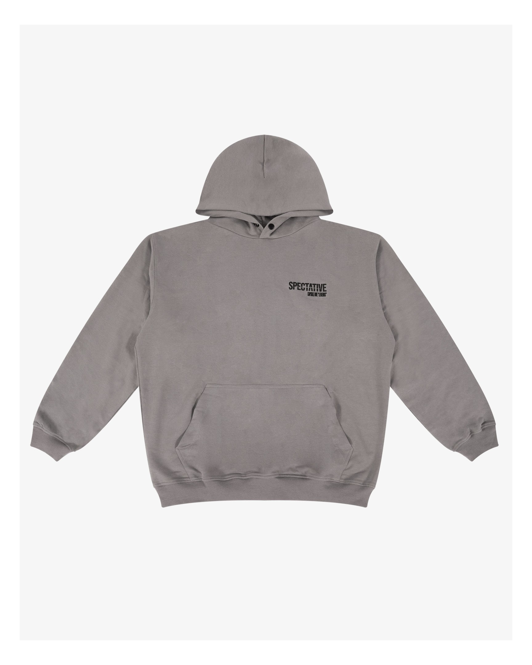 Hoodie grey fundamentals pe